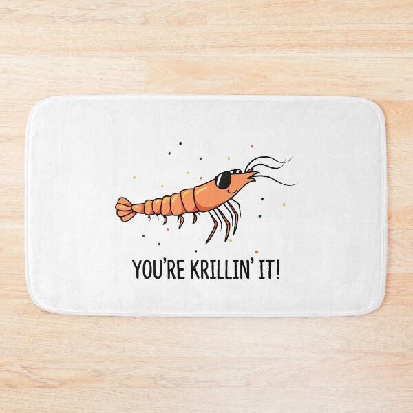 Item preview, You're Krillin It Funny Krill Puns  designed and sold by punnybone.