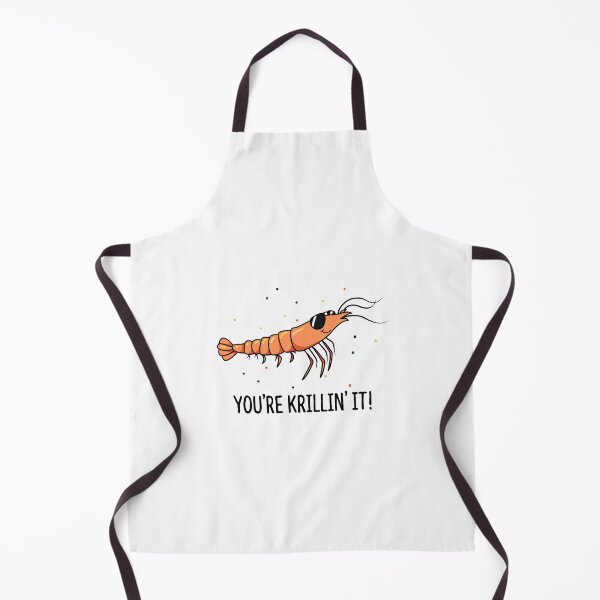 Item preview, You're Krillin It Funny Krill Puns designed and sold by punnybone.