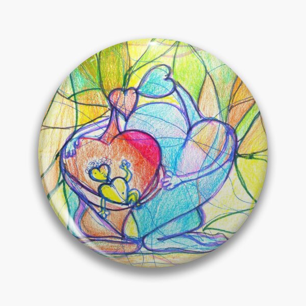 Item preview, Neuroart, Abstract colorful family of hearts designed and sold by VikitaSolomakha.