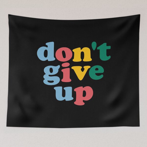 Item preview, Don't Give Up designed and sold by keeleypost.