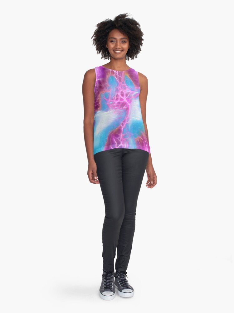 Thumbnail 3 of 6, Sleeveless Top, Finger Art designed and sold by Focal-Art.