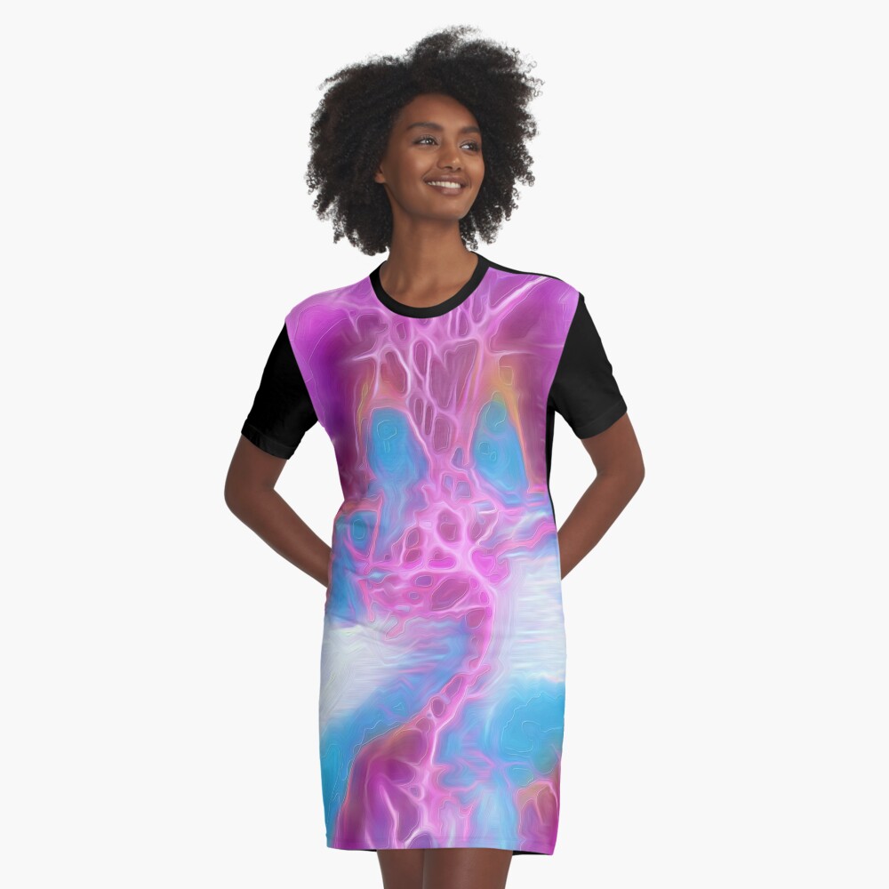 Item preview, Graphic T-Shirt Dress designed and sold by Focal-Art.
