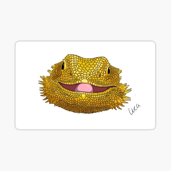 Item preview, bearded dragon designed and sold by TateandDad.