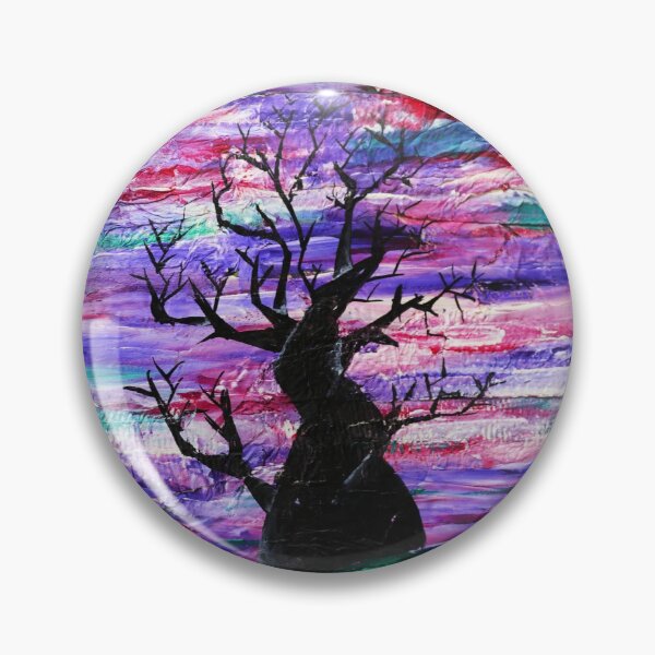 Item preview, The earth, the baobab tree and the wild pink sky designed and sold by CurlyCreation.