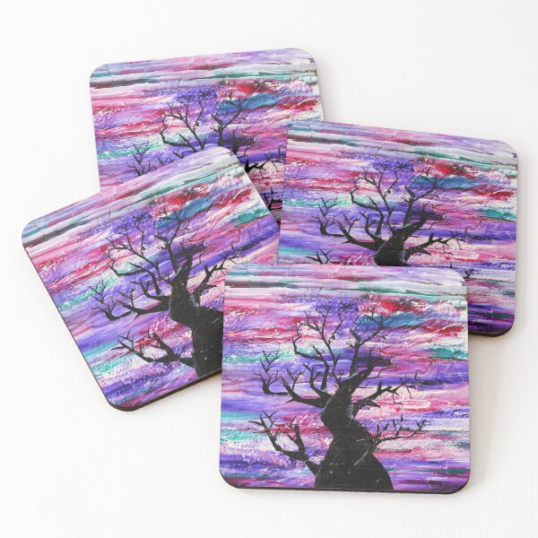 Item preview, The earth, the baobab tree and the wild pink sky designed and sold by CurlyCreation.