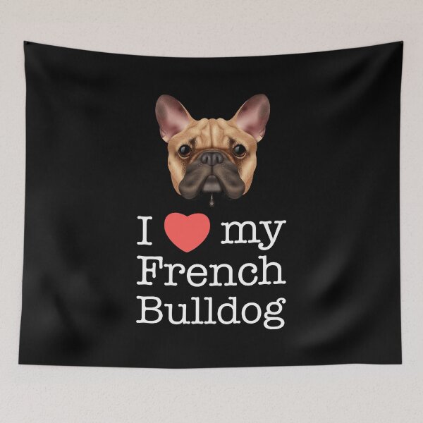 Item preview, I Love My French Bulldog designed and sold by Marc Scott-Parkin.