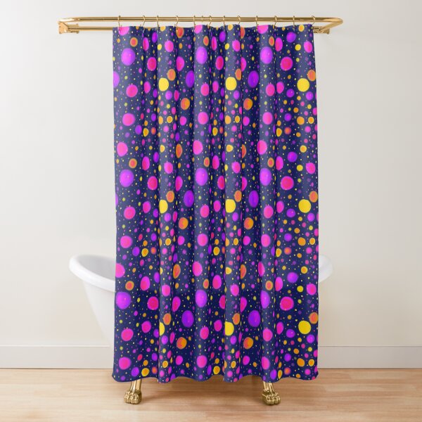 Psychedelic pattern Shower Curtain