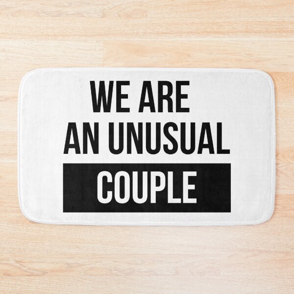 Item preview, We Are Unusual Couple designed and sold by FilipeFerreira.