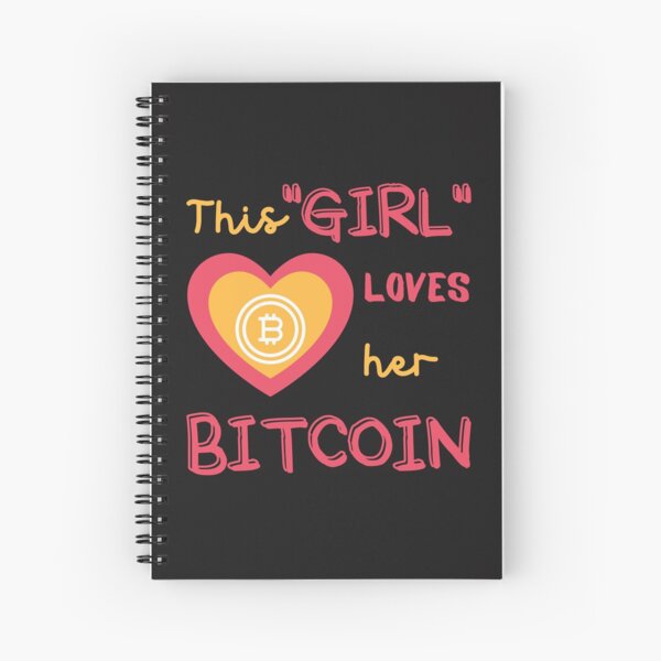 Item preview, This Girl Loves Her Bitcoin, crytocurrency bitcoin designed and sold by sirina2796.