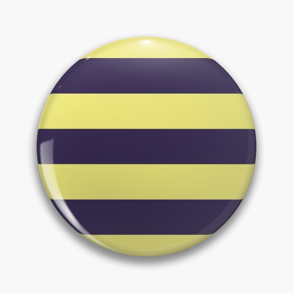 Item preview, Medium NAVY BLUE and YELLOW Horizontal STRIPES designed and sold by RachelMacht.