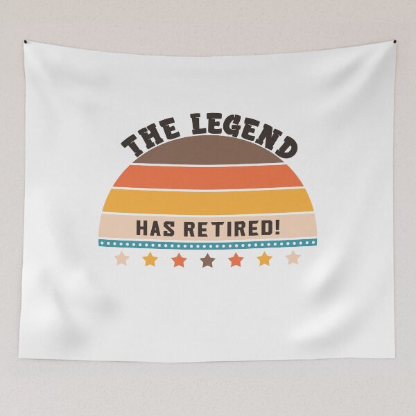 Item preview, The Legend Has Retired Vintage for Retirement designed and sold by AnsDesigns.