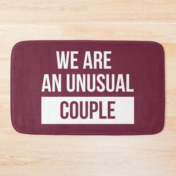 Item preview, We Are Unusual Couple (Dark Red) designed and sold by FilipeFerreira.
