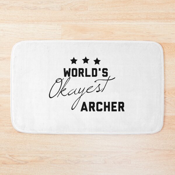 Item preview, World's Okayest Archer Funny Gift for Archers designed and sold by 30-Merch.