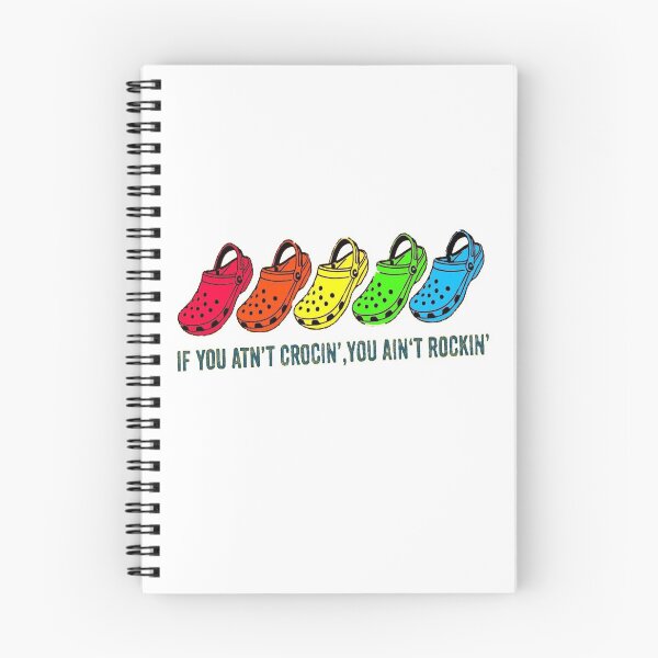 Aperçu de l'œuvre Si tu n'es pas crocin ', tu n'es pas rockin' créée et vendue par BTGTEES.