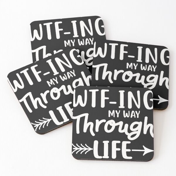 Item preview, I'm Just WtfIng My Way Through Life Funny  designed and sold by MertieStark.