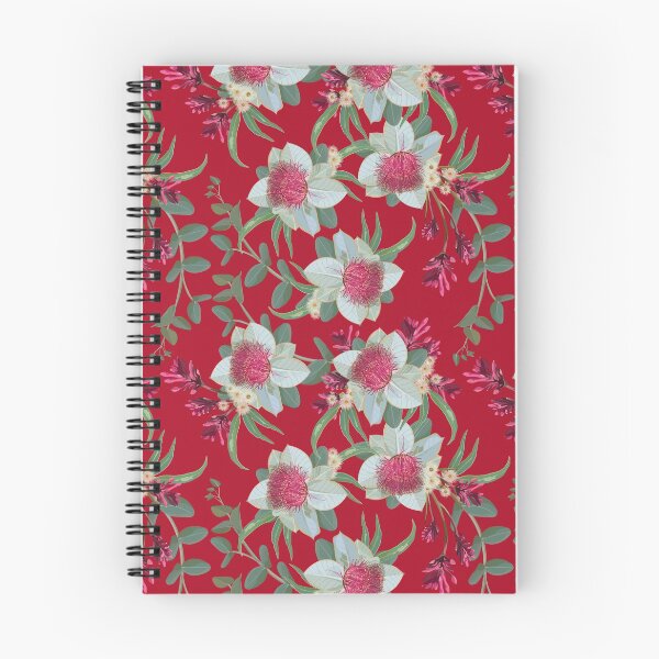 Item preview, Australian Red Wildflower Pattern designed and sold by Sketchbook Designs.