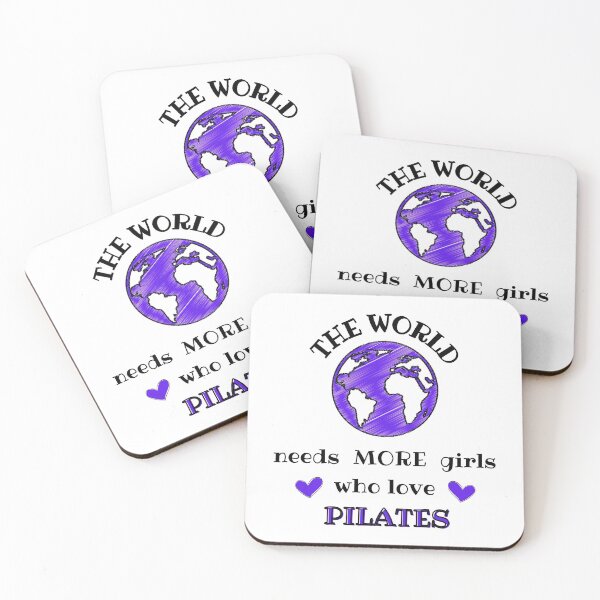 Item preview, The world needs more girls who love pilates designed and sold by TheGreenGoat.