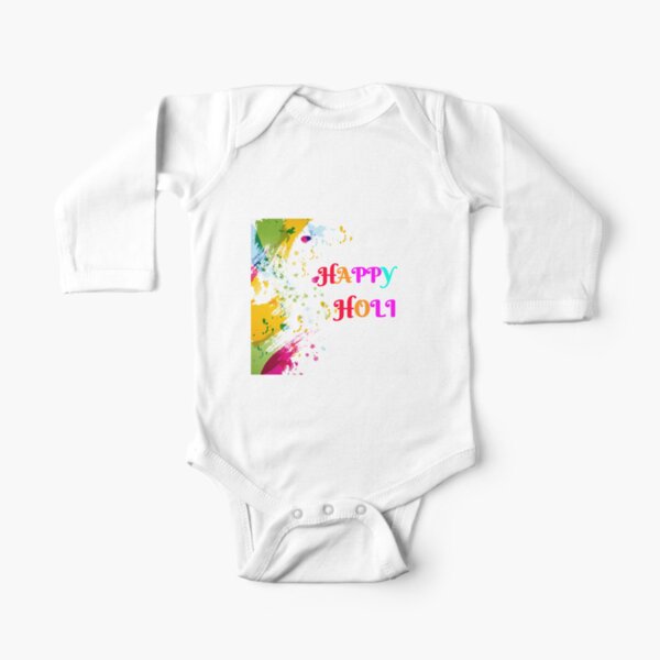 holi tshirts for baby boy