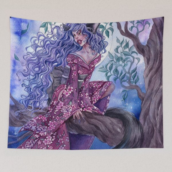 Item preview, Bakeneko designed and sold by mialaia.