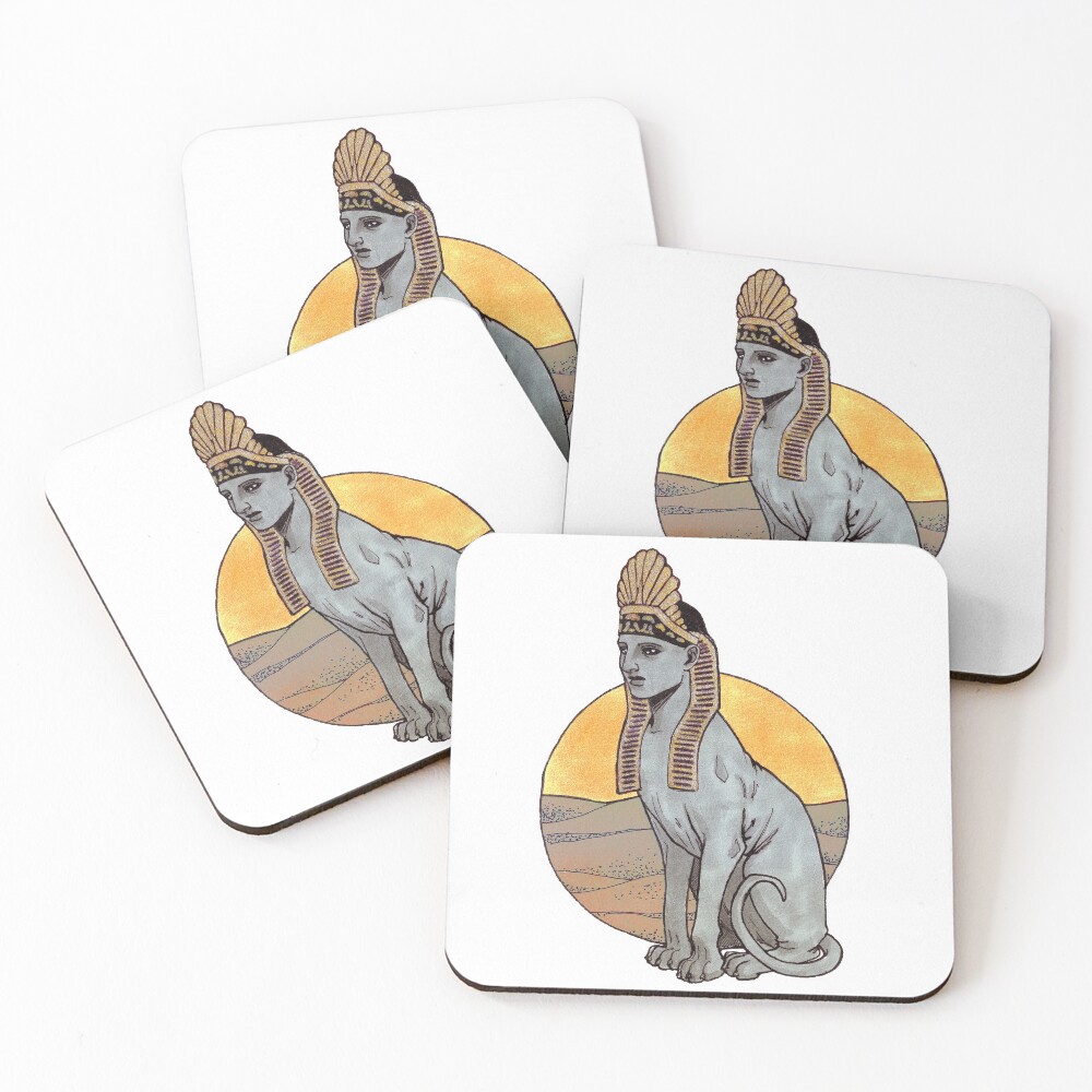 Item preview, Coasters (Set of 4) designed and sold by Fishik.
