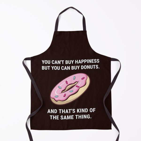 Item preview, Cute funny donut design. Happiness is donut. designed and sold by efenem.