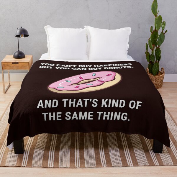 Item preview, Cute funny donut design. Happiness is donut.  designed and sold by efenem.