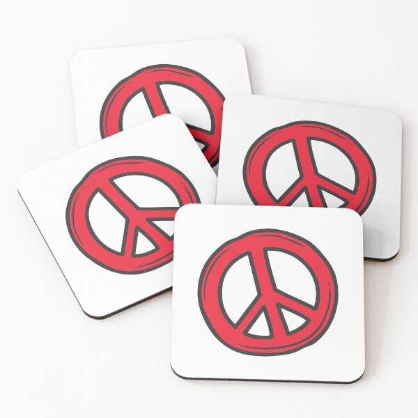 Item preview, Peace red designed and sold by Fabien  Fablab.