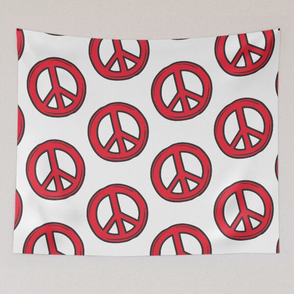 Item preview, Peace red designed and sold by Fabien  Fablab.