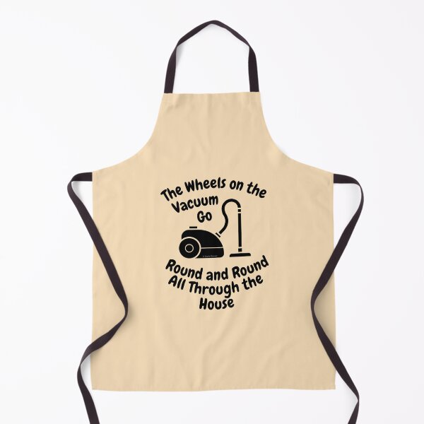 Item preview, Wheels on The Vacuum Fun Housekeeping Humor designed and sold by SavvyCleaner.