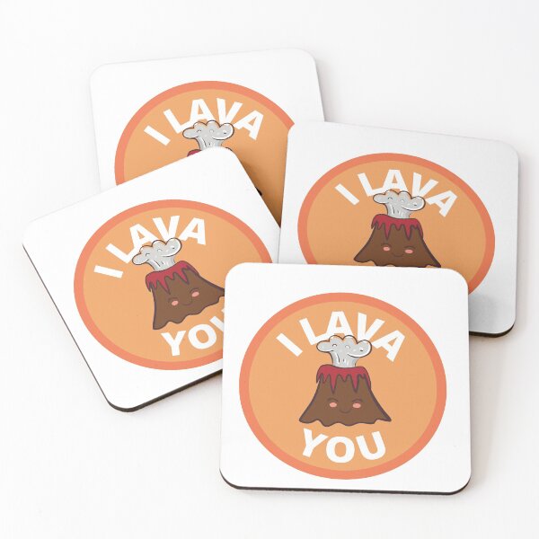 Item preview, I Lava You Volcano designed and sold by ToastyBopShop.
