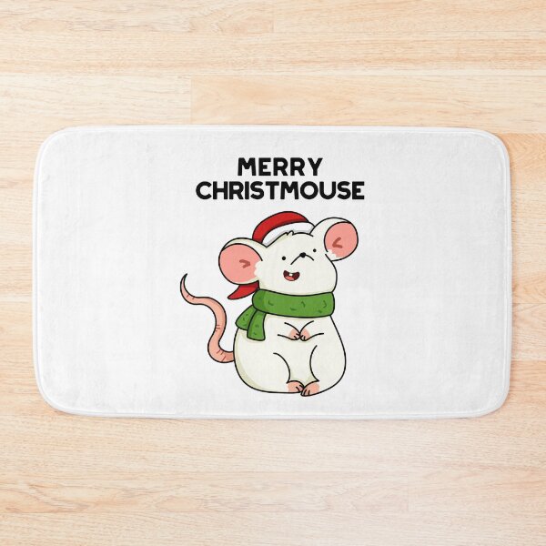 Item preview, Merry Christmouse Christmas Mouse Puns  designed and sold by punnybone.