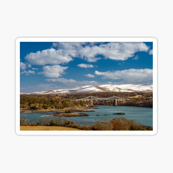 Item preview, Menai Bridge Snowdon Anglesey designed and sold by AJEvans.