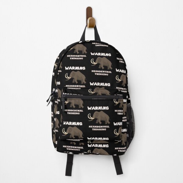 Item preview, Warning Neanderthal Thinking designed and sold by hicham4you.