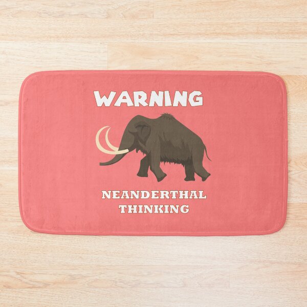 Item preview, Warning Neanderthal Thinking designed and sold by hicham4you.