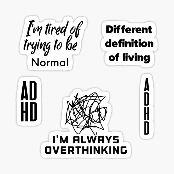 Item preview, Adhd is my superpower sticker pack designed and sold by Fatamimosh.