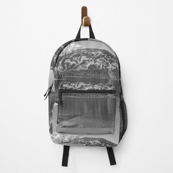 Item preview, Jenny Lake Jackson Hole Grand Tetons Mountains Black & White designed and sold by yelly123.
