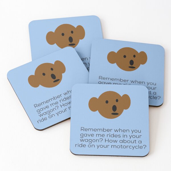 Item preview, Teddy Bear Remember when you gave me rides in your wagon? How about a ride on your  motorcycle? designed and sold by headtrackerart.