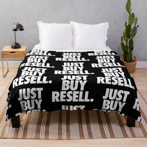 Item preview, JUST BUY RESELL WHITE designed and sold by Maddstuff.