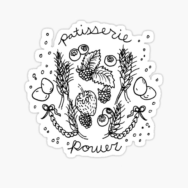 Item preview, patisserie power designed and sold by HiddenStash.