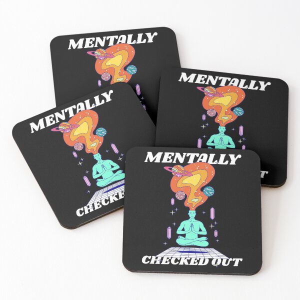 Item preview, Mentally Checked Out Fed Up Burnout Exhausted Drained Low Battery designed and sold by KLINESTORE.