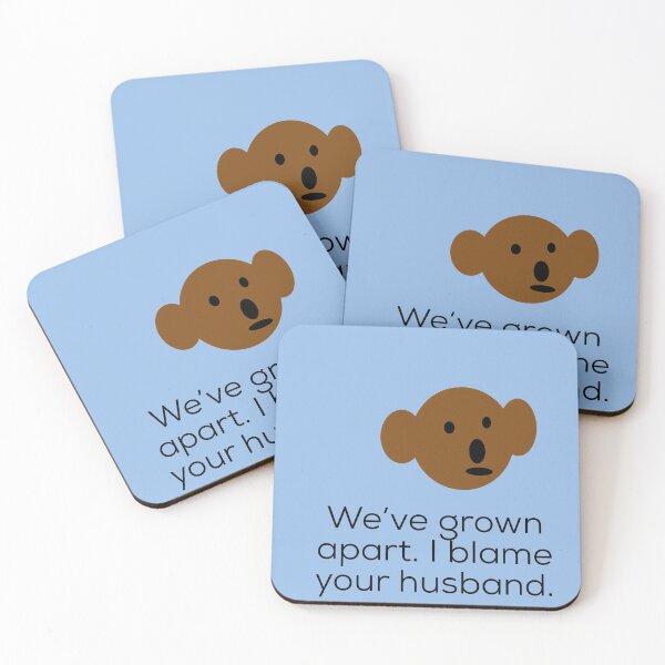 Item preview, Teddy Bear Weve grown apart. I blame your husband. designed and sold by headtrackerart.