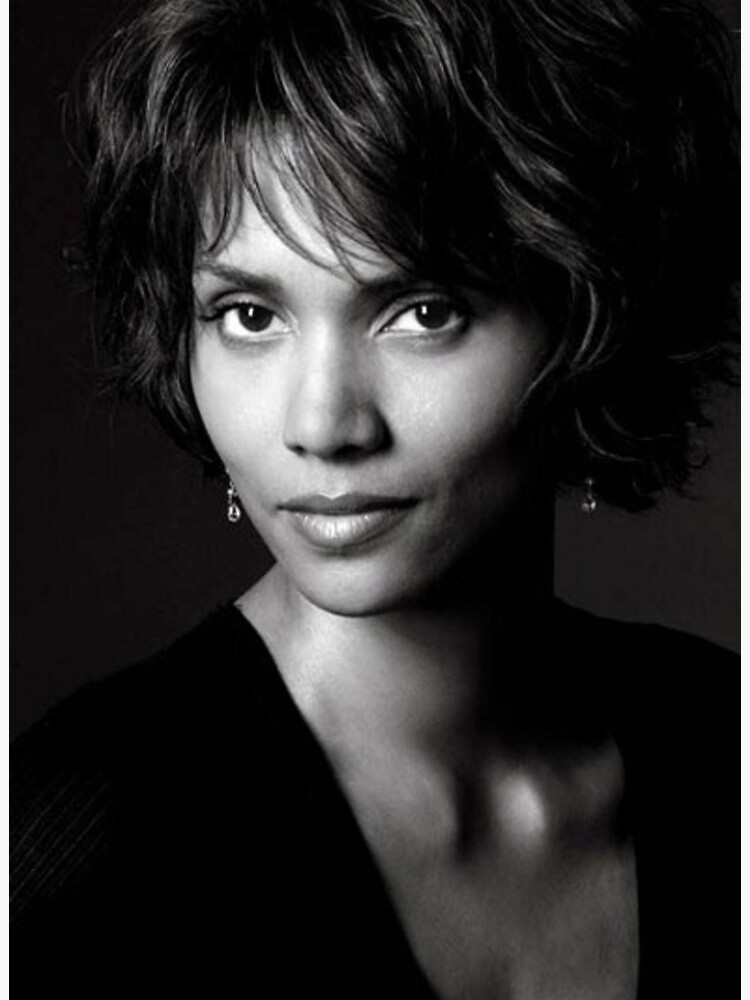 Discover Halle Berry Premium Matte Vertical Poster