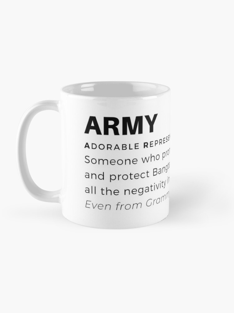 BTS Inspired With Army Mug 11oz 