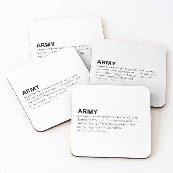 Item preview, Adorable representative M.C. For Youth ARMY BTS designed and sold by Kdramaspot.
