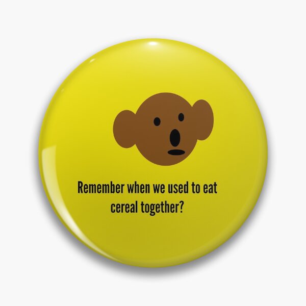 Item preview, Teddy Bear Remember when we used to eat cereal together? designed and sold by headtrackerart.