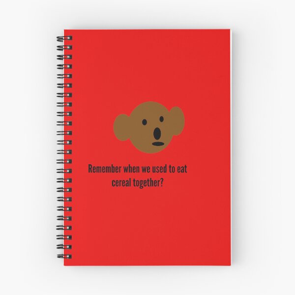 Item preview, Teddy Bear Remember when we used to eat cereal together? designed and sold by headtrackerart.