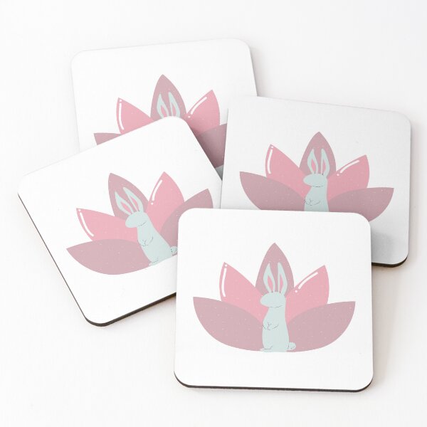 Item preview, Yoga Bunny Lotus Flower designed and sold by sophiedziovalas.