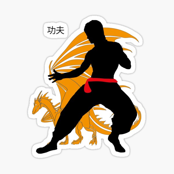 kung fu Sticker