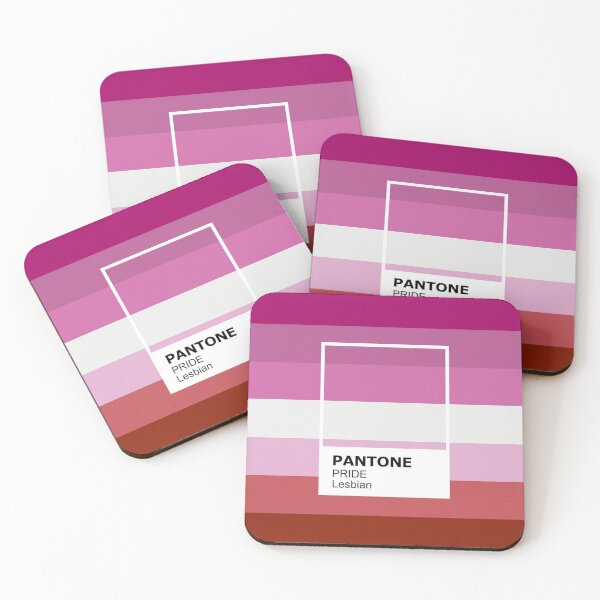 Item preview, Pride Lesbian Pantone designed and sold by itsonlytime.
