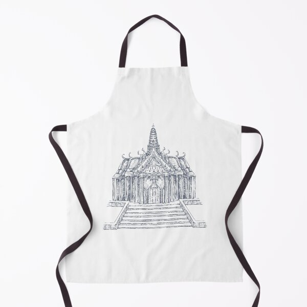 Item preview, Balinese temple drawing designed and sold by Fabien Fablab.
